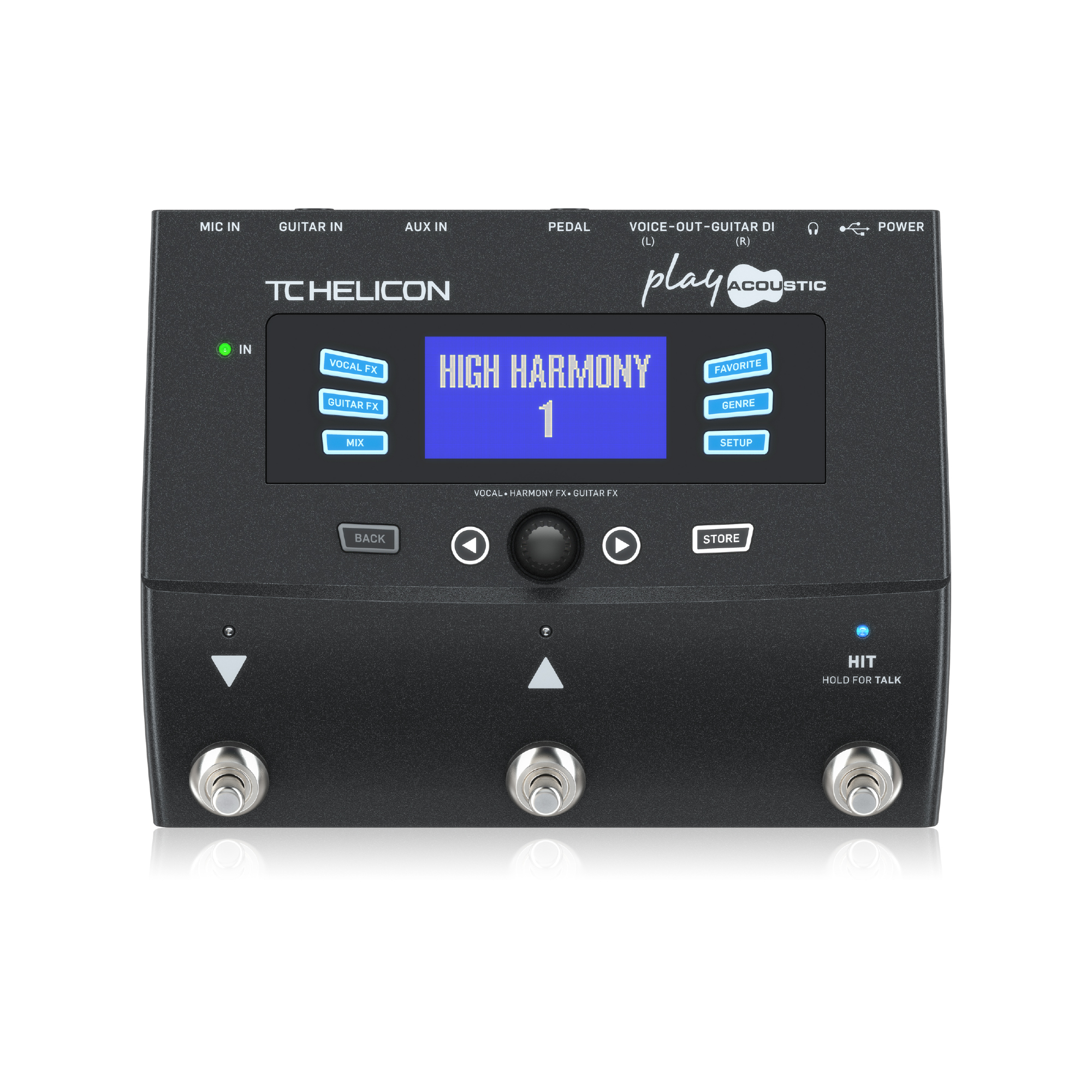 売れ済TCHelicon Playacoustic ボーカルエフェクター　完動品です エフェクター